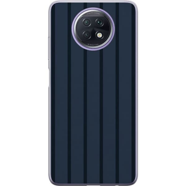 Kompatibel Mobilcover til Xiaomi Redmi Note 9T Blå midnatsstriber blå