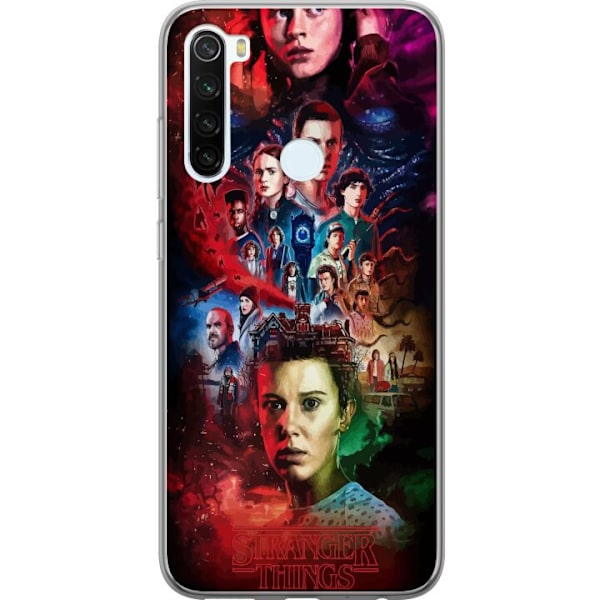 Xiaomi Redmi Note 8 Gjennomsiktig deksel Stranger Things