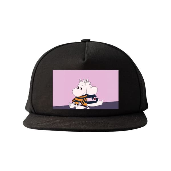 Snapback-lippalakki musta one size