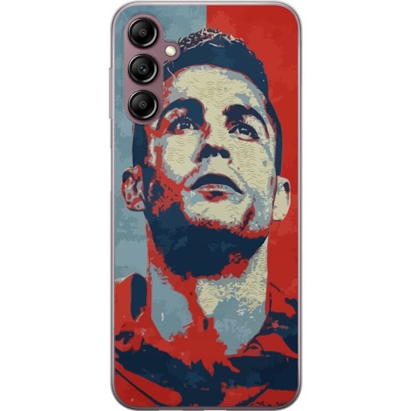 Samsung Galaxy A14 5G Genomskinligt Skal Cristiano Ronaldo
