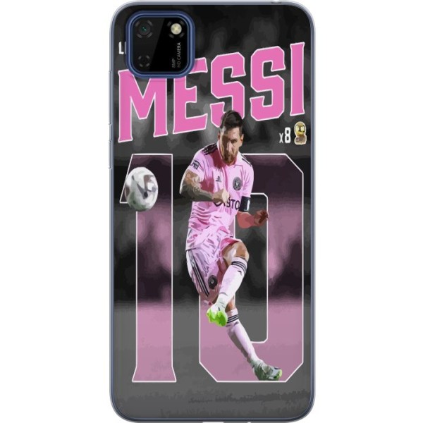 Huawei Y5p Gennemsigtig cover Lionel Messi