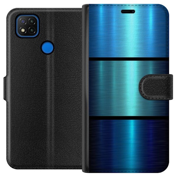 Xiaomi Redmi 9C Plånboksfodral Blå