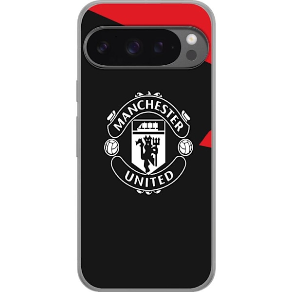 Google Pixel 9 Pro XL Läpinäkyvä kuori Manchester United FC