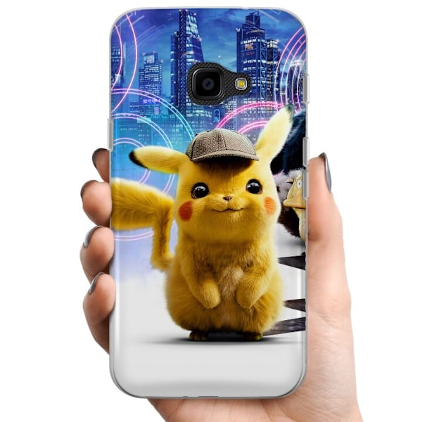 Samsung Galaxy Xcover 4 TPU Mobilskal Detective Pikachu - Pikachu