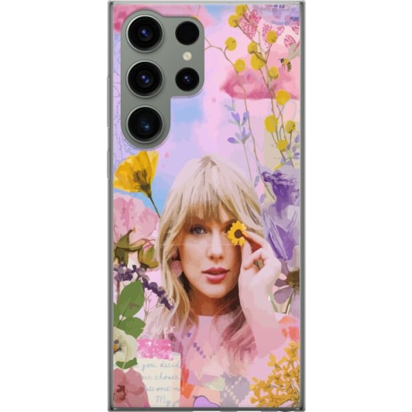 Samsung Galaxy S23 Ultra Genomskinligt Skal Taylor Swift - Blo