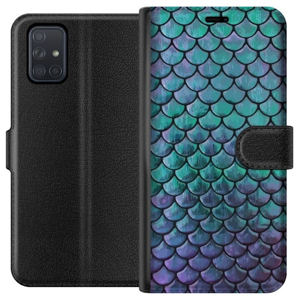 Samsung Galaxy A71 Tegnebogsetui Strålende søprinsesse