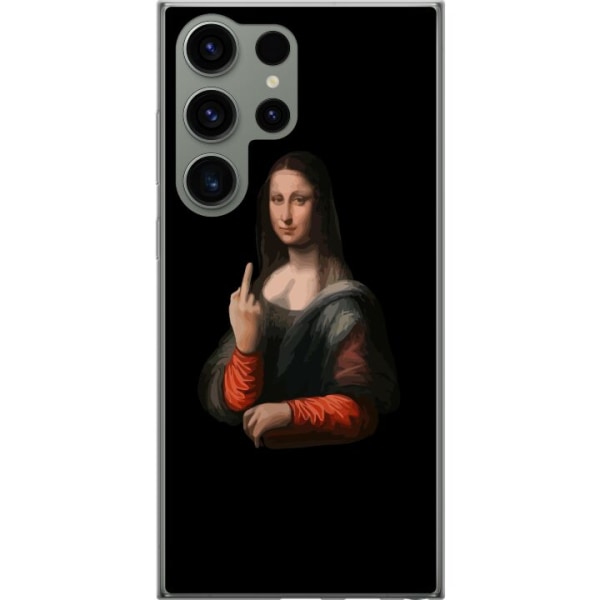 Samsung Galaxy S23 Ultra Genomskinligt Skal Lisa Fuck