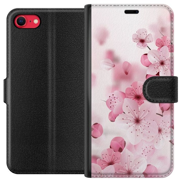 Apple iPhone 7 Tegnebogsetui Kirsebærblomst