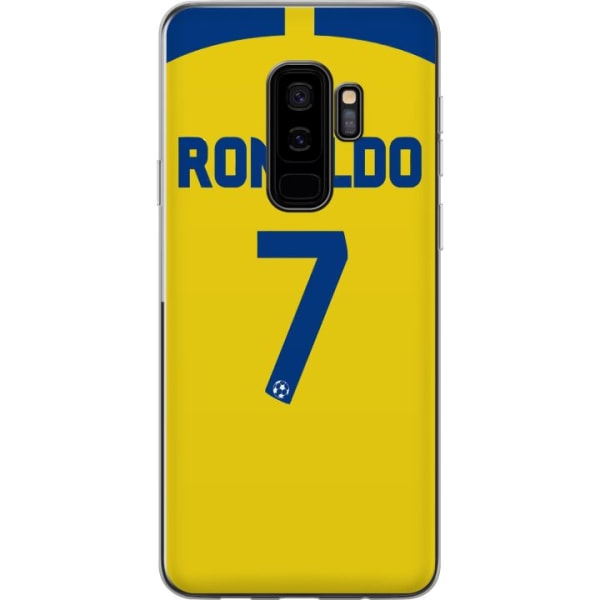 Samsung Galaxy S9+ Gennemsigtig cover Ronaldo
