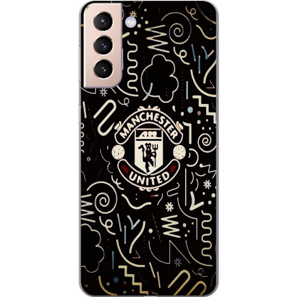 Samsung Galaxy S21 Gjennomsiktig deksel Manchester United
