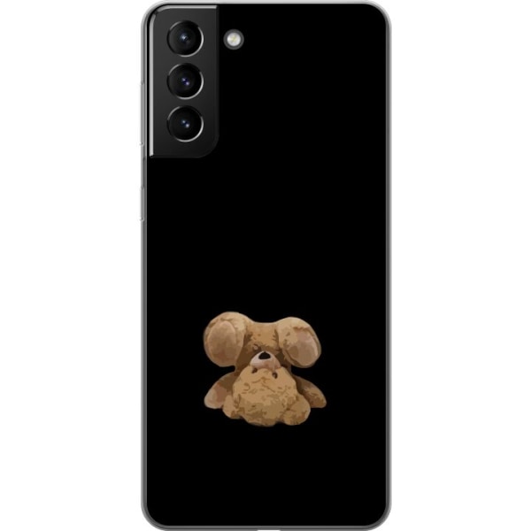 Samsung Galaxy S21+ 5G Gennemsigtig cover Op og ned bjørn
