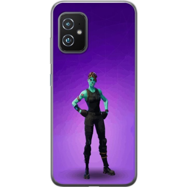 Asus Zenfone 8 Gjennomsiktig deksel Fortnite - Ghoul Trooper