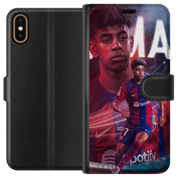 Kompatibelt Plånboksfodral till Apple iPhone X Lamine Yamal