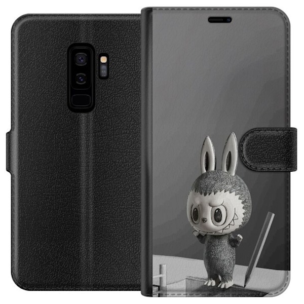 Samsung Galaxy S9+ Lompakkokotelo Pop Mart MEGA LABUBU LABUBU Sketch 1000%