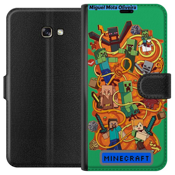 Samsung Galaxy A3 (2017) Lompakkokotelo Minecraft