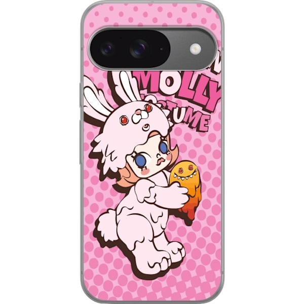 Google Pixel 9 Pro Läpinäkyvä kuori Molly