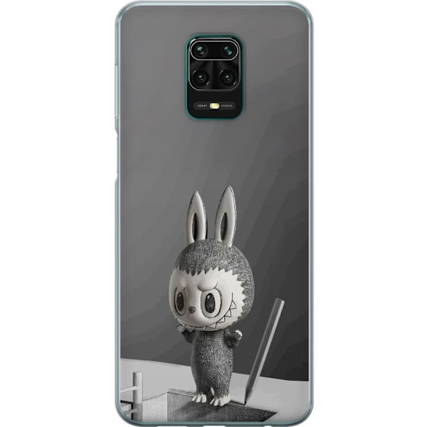 Xiaomi Redmi Note 9 Pro Läpinäkyvä kuori Pop Mart MEGA LABU