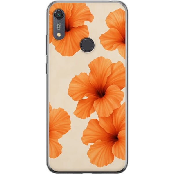 Huawei Y6s (2019) Genomskinligt Skal Papaya Punch