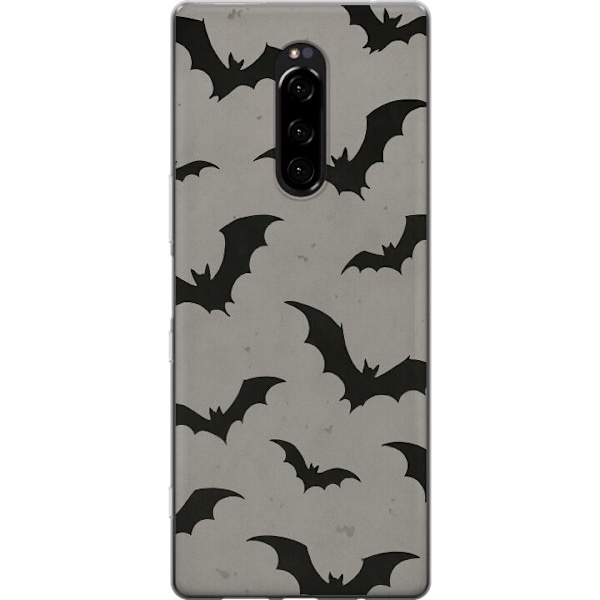 Sony Xperia 1 Läpinäkyvä kuori Flutterprint