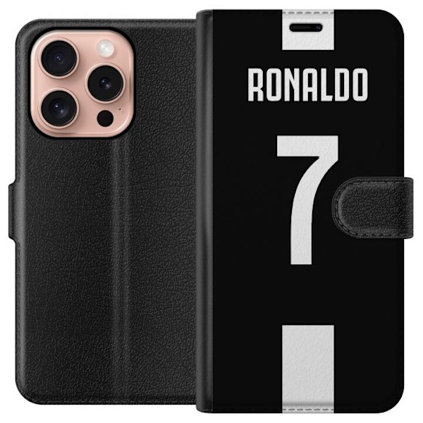 Apple iPhone 16 Pro Plånboksfodral Ronaldo