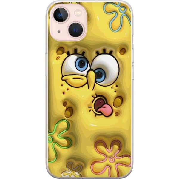 Apple iPhone 13 Gennemsigtig cover SvampBob