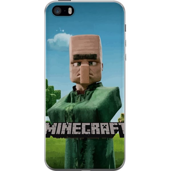 Apple iPhone 5s Genomskinligt Skal A Minecraft Movie