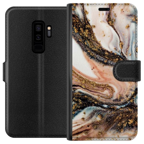 Kompatibel Tegnebogsetui til Samsung Galaxy S9+ Ekstra