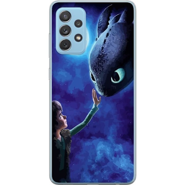 Samsung Galaxy A72 5G Genomskinligt Skal Draktränaren How to Train Your Dragon