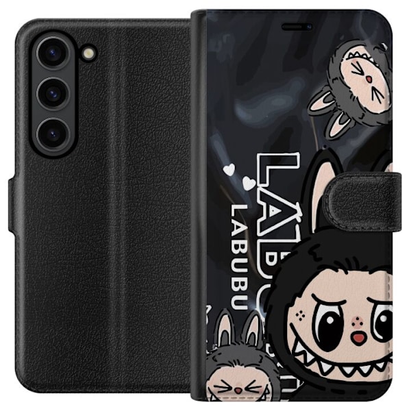 Samsung Galaxy S24 Tegnebogsetui <nl>Labubu Black Energy - Sor