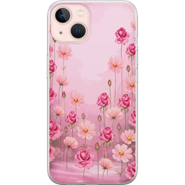 Kompatibel Mobilcover til Apple iPhone 13 Kronbladsdrøm Blød blush
