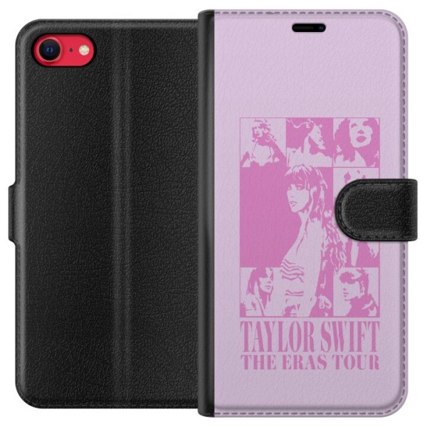 Apple iPhone 8 Plånboksfodral Taylor Swift - Pink