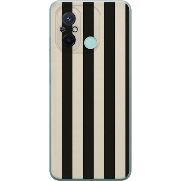 Xiaomi Redmi 12C Gennemsigtig cover Linje Flow
