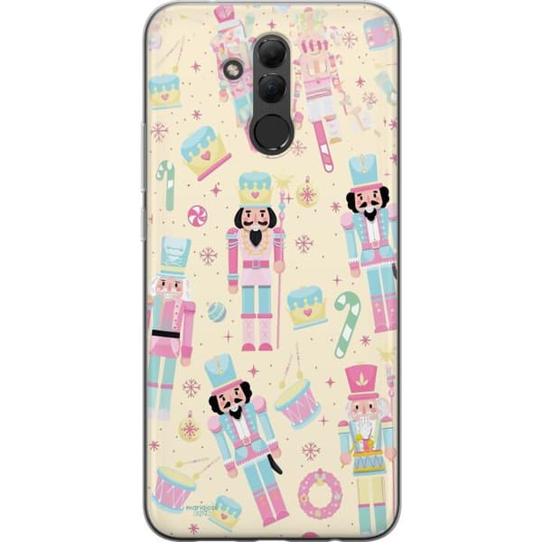 Kompatibelt Mobildeksel til Huawei Mate 20 lite Jul rosa