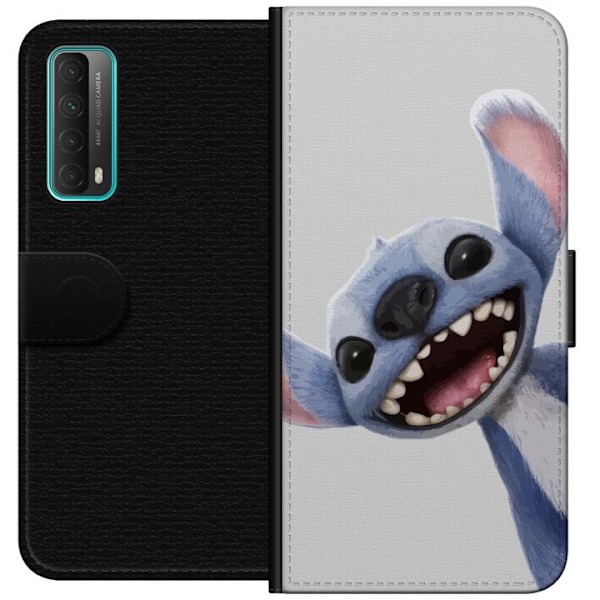 Huawei P smart 2021 Tegnebogsetui Stitch i fart - Kawaii-desig