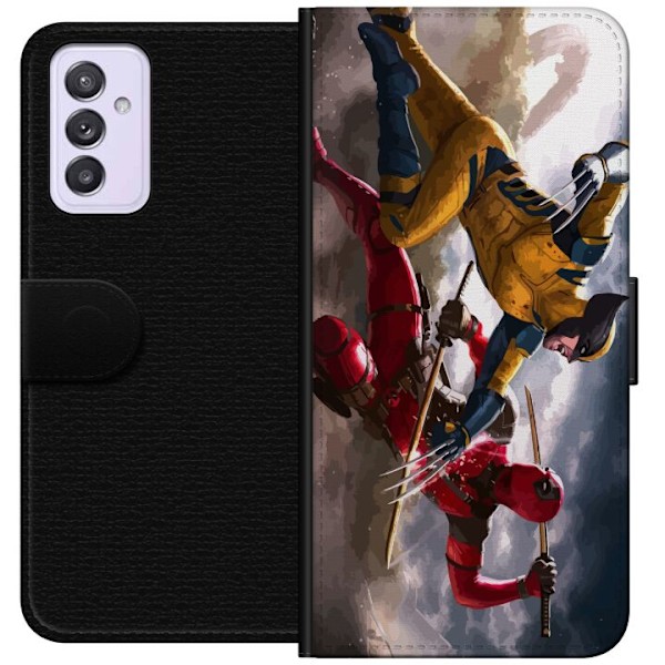 Samsung Galaxy A82 5G Lompakkokotelo Wolverine Deadpool