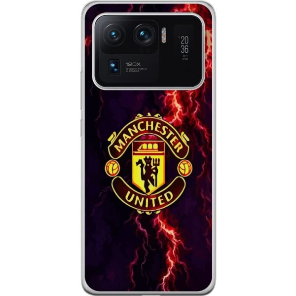 Xiaomi Mi 11 Ultra Läpinäkyvä kuori Manchester United