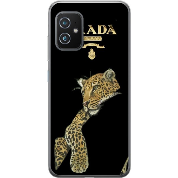 Asus Zenfone 8 Läpinäkyvä kuori Prada Leopard