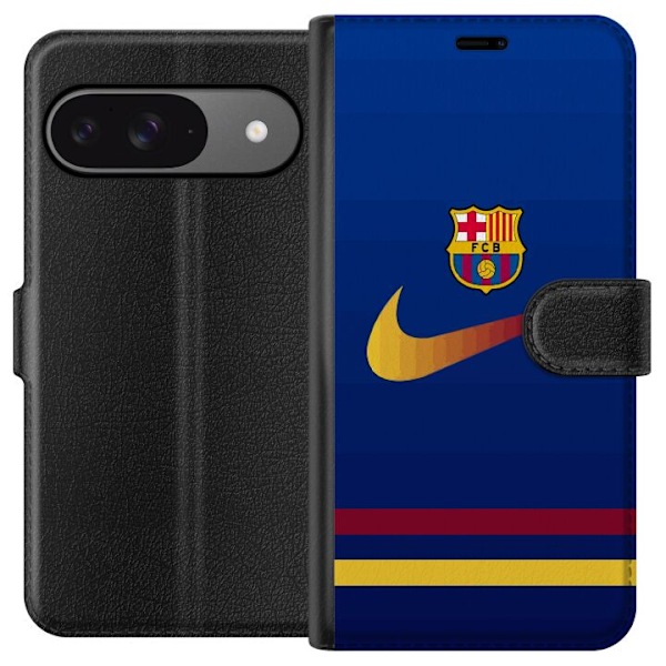 Google Pixel 9 Pro Plånboksfodral FC Barcelona