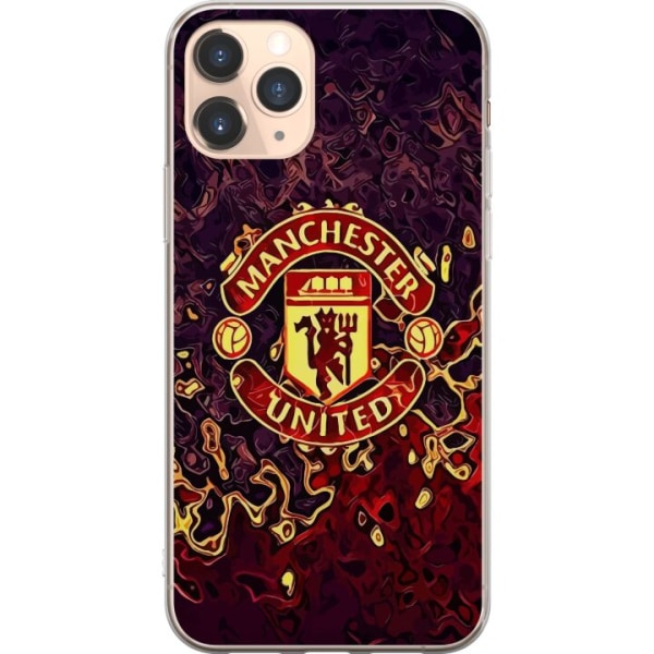Apple iPhone 11 Pro Läpinäkyvä kuori Manchester United