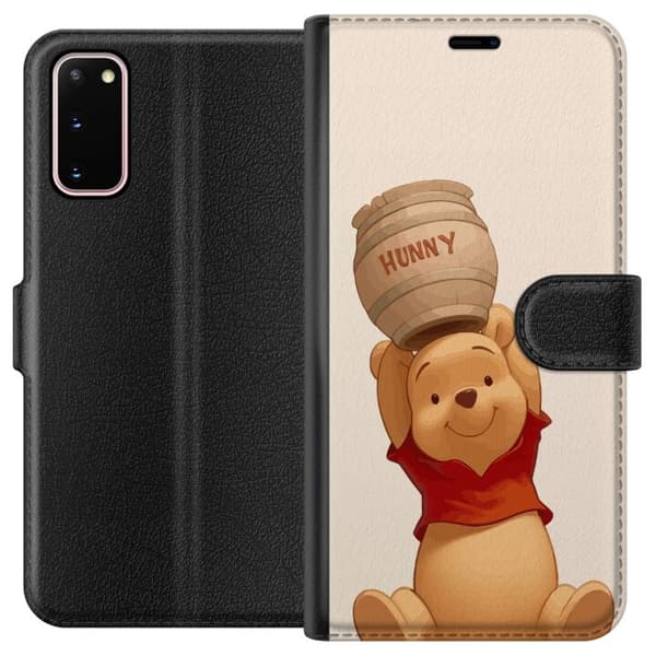 Kompatibel Tegnebogsetui til Samsung Galaxy S20 Peter Plys Honning Disney Winnie