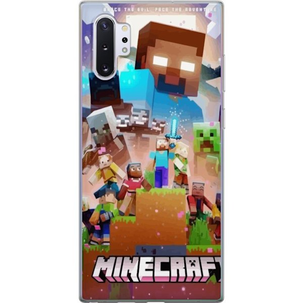 Samsung Galaxy Note10+ Genomskinligt Skal Minecraft