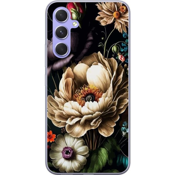 Kompatibelt Mobildeksel til Samsung Galaxy A54 Blomster