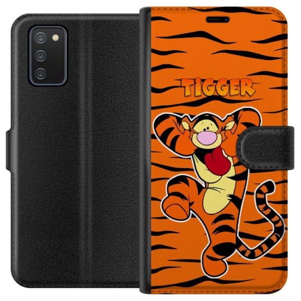 Samsung Galaxy A02s Plånboksfodral Tiger