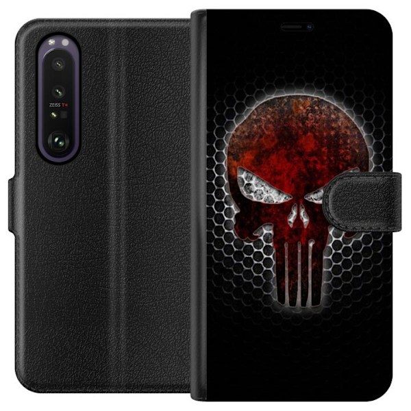 Sony Xperia 1 III Tegnebogsetui Dødstræk