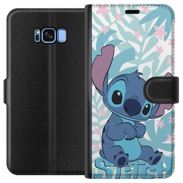 Kompatibelt Lommeboketui til Samsung Galaxy S8 Stitch logo