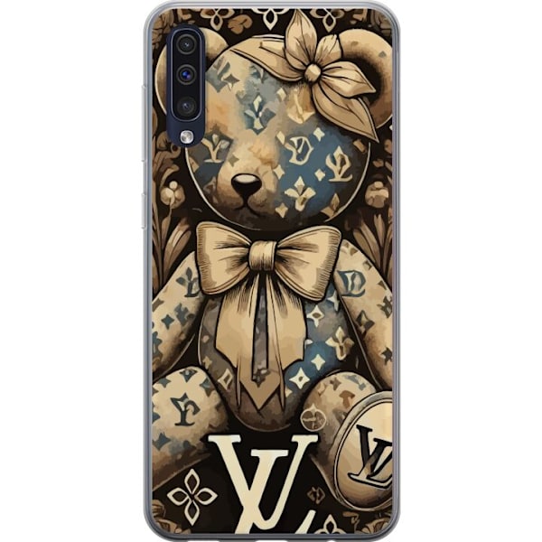 Samsung Galaxy A50 Genomskinligt Skal Teddy Vuitton