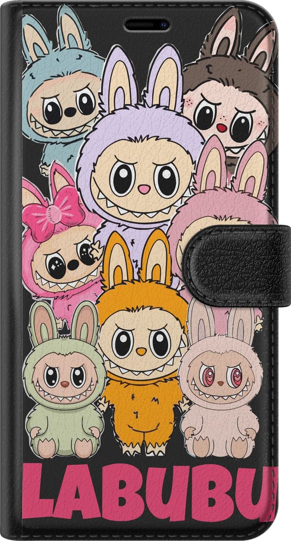 Kompatibelt Plånboksfodral till Apple iPhone XS The Monster Edition Art Figur