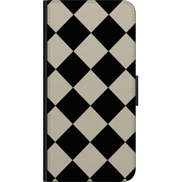 Kompatibelt Lommeboketui til OnePlus 7 Pro Mono Harlekin flerfarget