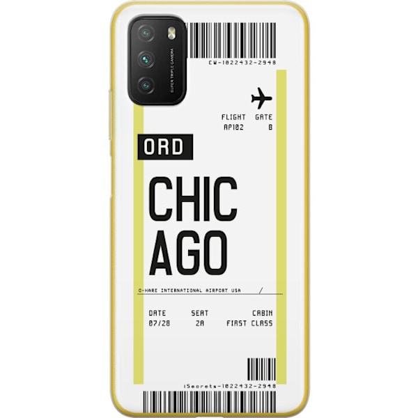 Xiaomi Poco M3  Gennemsigtig cover Chicago