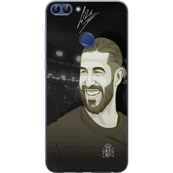 Huawei P smart Läpinäkyvä kuori Sergio Ramos